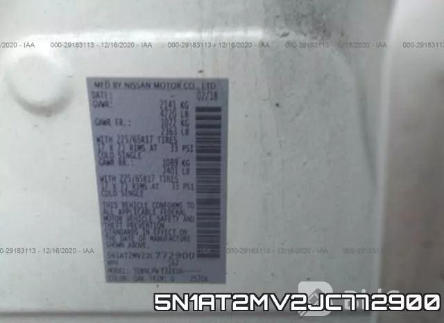 5N1AT2MV2JC772900 фото 10