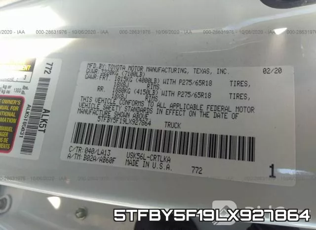 5TFBY5F19LX927864 фото 10