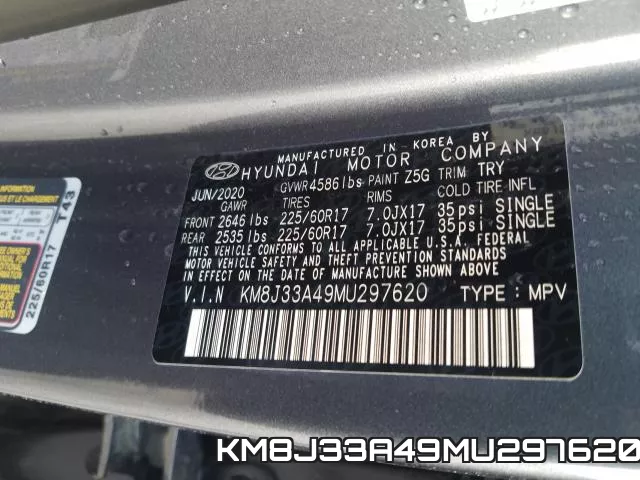 KM8J33A49MU297620 фото 2
