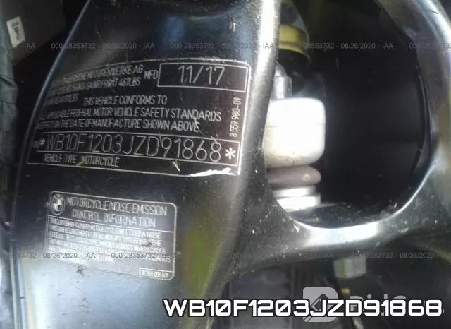 WB10F1203JZD91868 фото 2