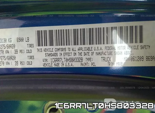 1C6RR7LT0HS803328 фото 10