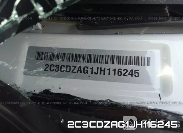 2C3CDZAG1JH116245 фото 9