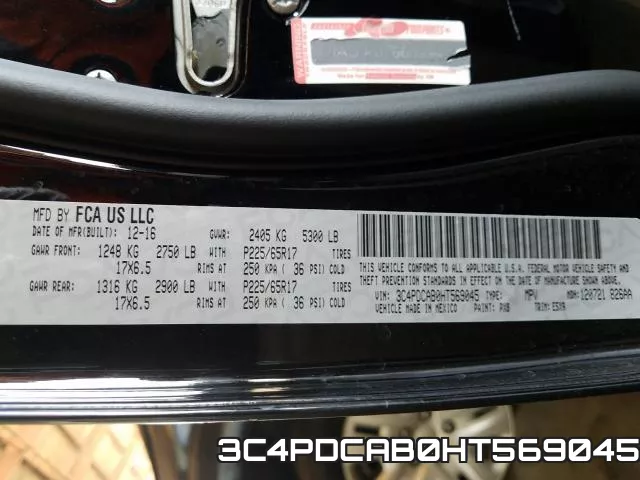 3C4PDCAB0HT569045 фото 2