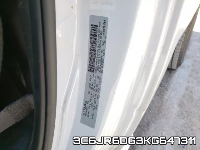 3C6JR6DG3KG647311 фото 2