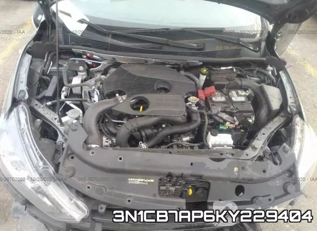 3N1CB7AP6KY229404 фото 2