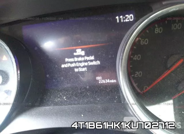 4T1B61HK1KU702712 фото 5