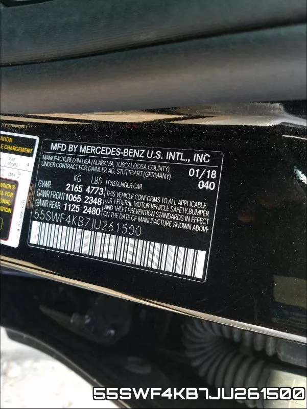 55SWF4KB7JU261500 фото 2