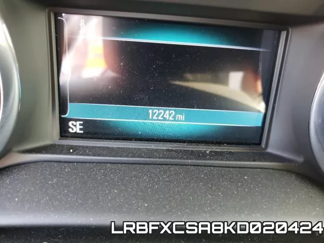 LRBFXCSA8KD020424 фото 8