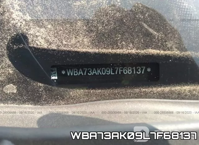WBA73AK09L7F68137 фото 7