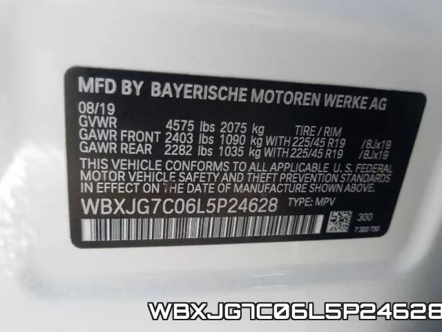 WBXJG7C06L5P24628 фото 2