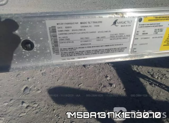 1M5BA1317K1E73070 фото 9