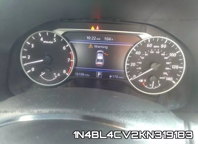 1N4BL4CV2KN319183 фото 8