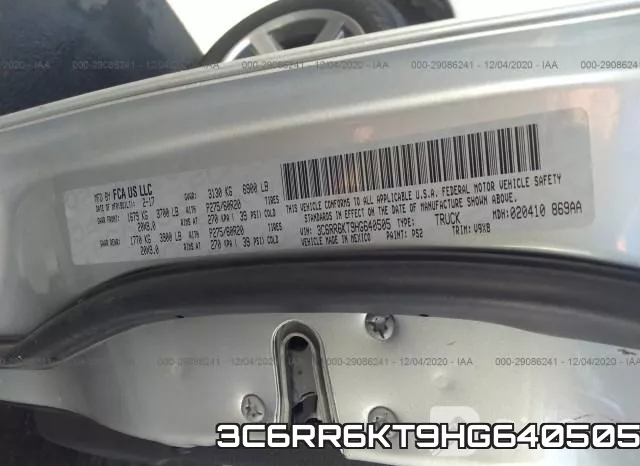 3C6RR6KT9HG640505 фото 9