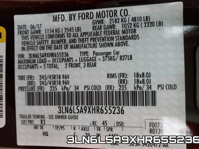 3LN6L5A9XHR655236 фото 2
