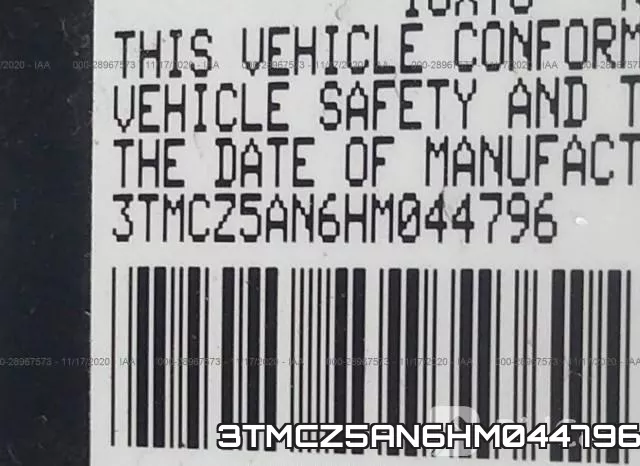 3TMCZ5AN6HM044796 фото 9
