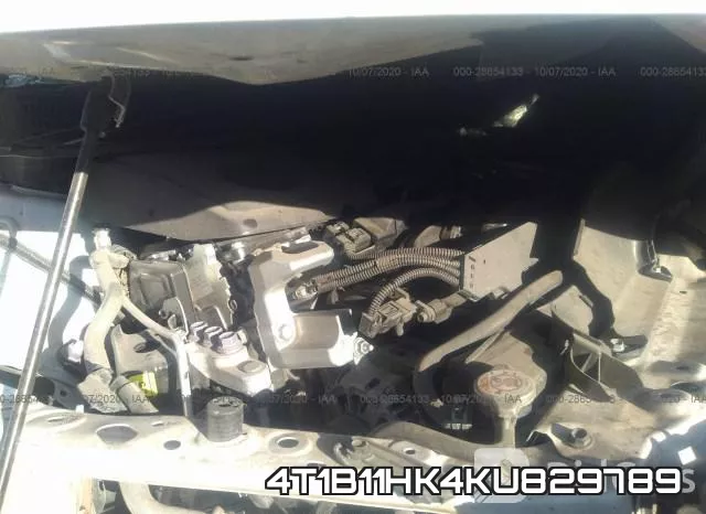 4T1B11HK4KU829789 фото 2
