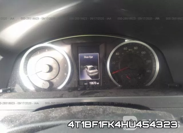 4T1BF1FK4HU454323 фото 8