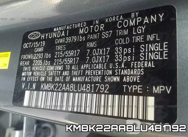 KM8K22AA8LU481792 фото 8