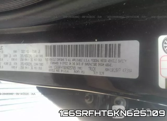 1C6SRFHT6KN625709 фото 10