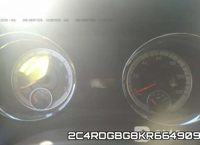 2C4RDGBG8KR664909 фото 8
