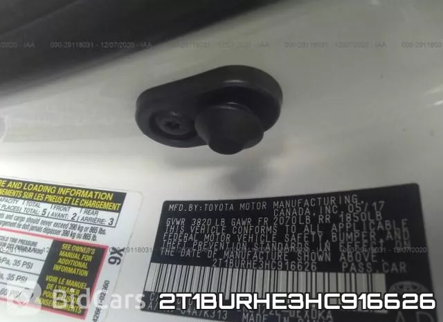 2T1BURHE3HC916626 фото 10
