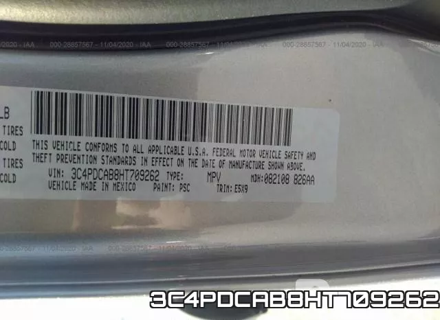 3C4PDCAB8HT709262 фото 8