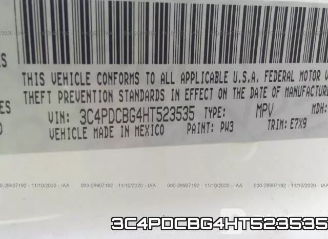 3C4PDCBG4HT523535 фото 9