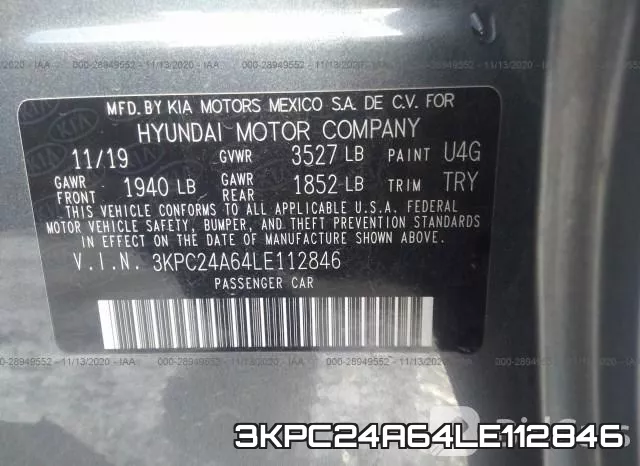 3KPC24A64LE112846 фото 10