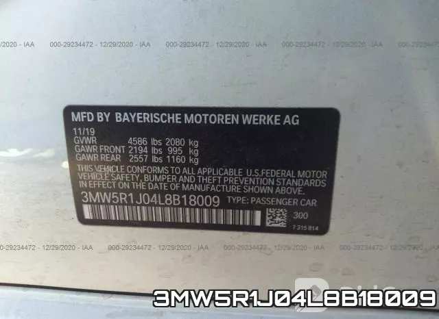 3MW5R1J04L8B18009 фото 10