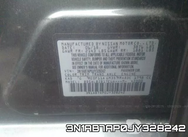 3N1AB7AP0JY328242 фото 8