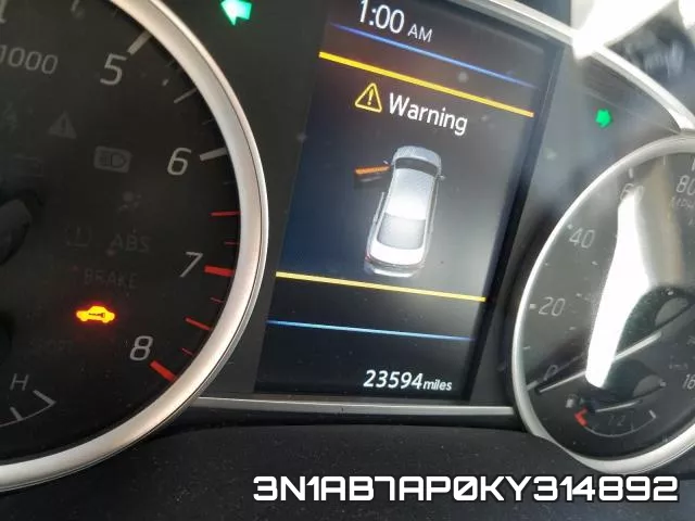 3N1AB7AP0KY314892 фото 9
