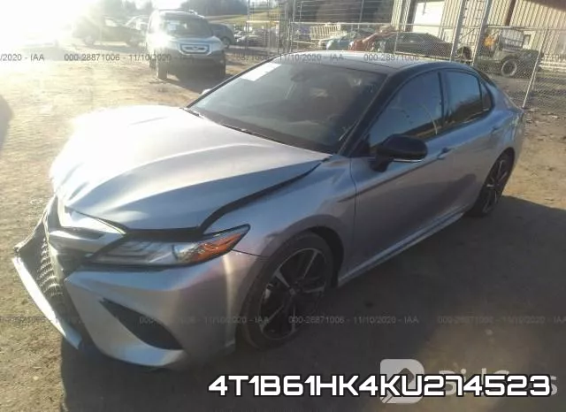 4T1B61HK4KU274523 фото 2