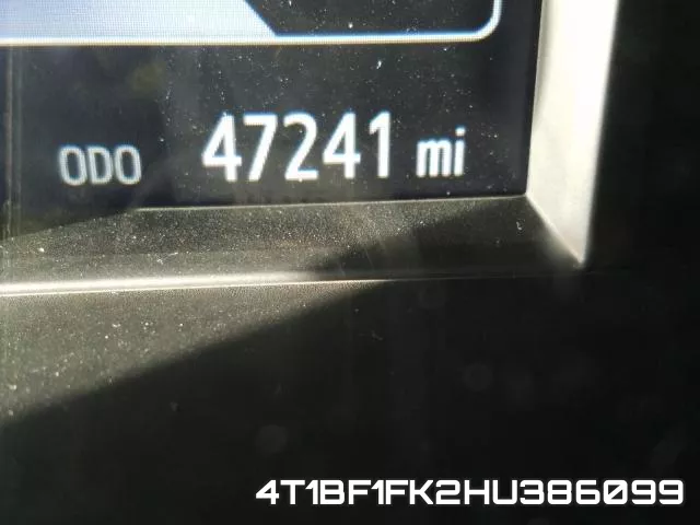 4T1BF1FK2HU386099 фото 7