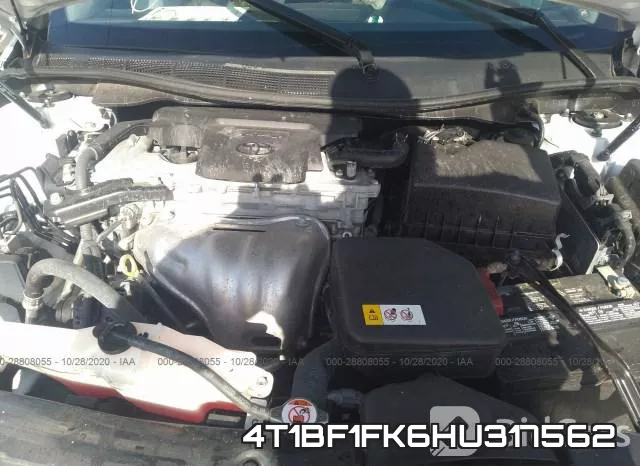 4T1BF1FK6HU317562 фото 2