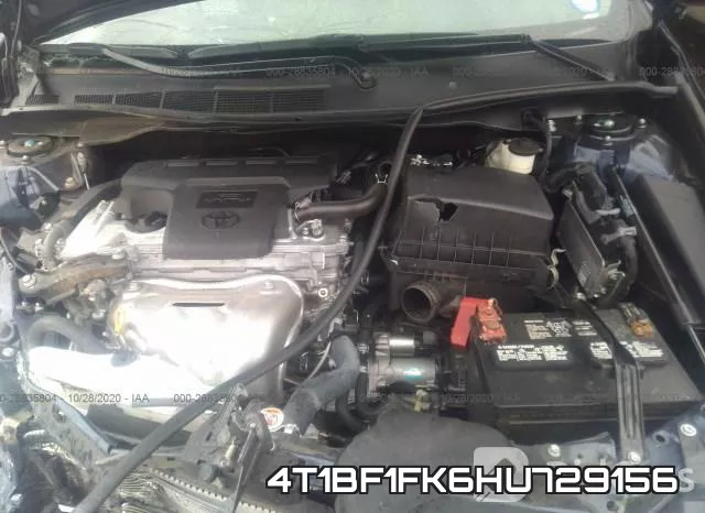 4T1BF1FK6HU729156 фото 2