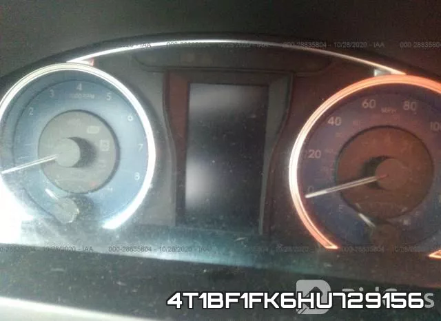 4T1BF1FK6HU729156 фото 7