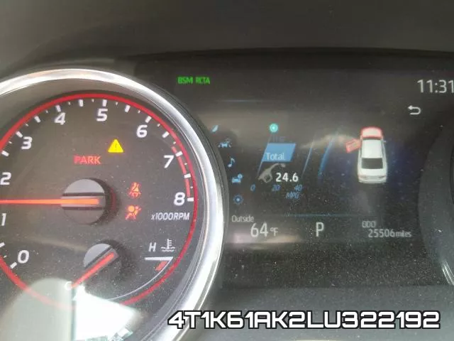 4T1K61AK2LU322192 фото 9