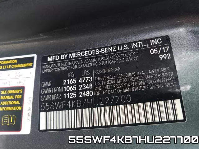 55SWF4KB7HU227700 фото 2