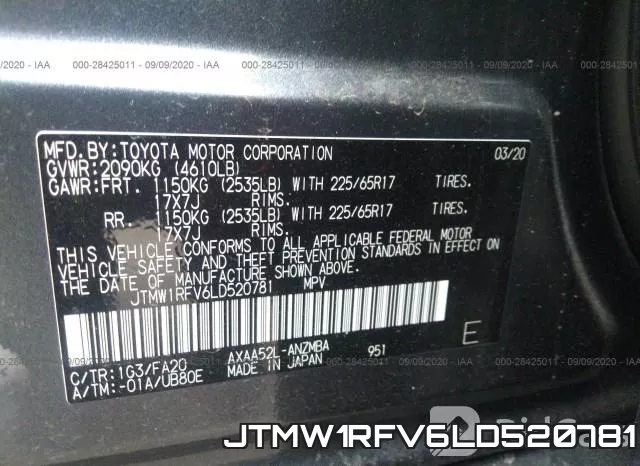 JTMW1RFV6LD520781 фото 10