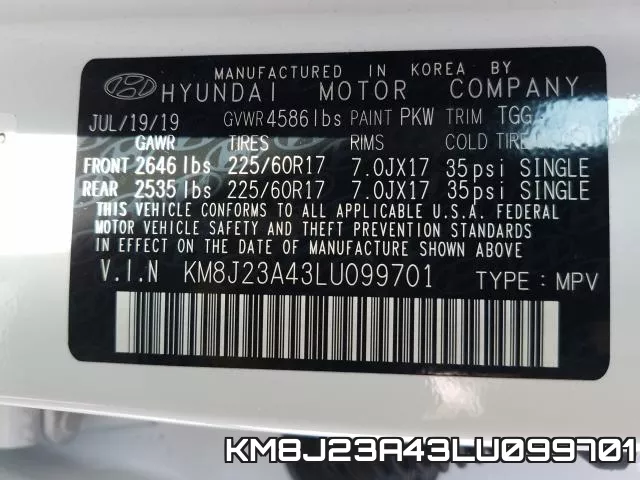 KM8J23A43LU099701 фото 2
