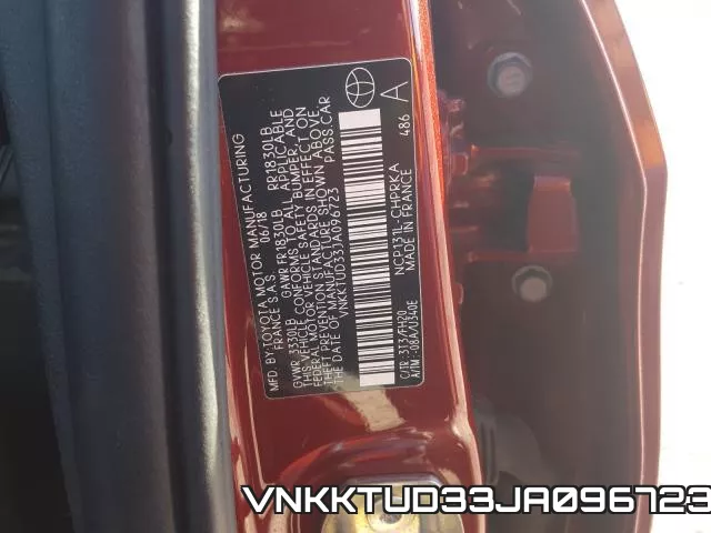VNKKTUD33JA096723 фото 2