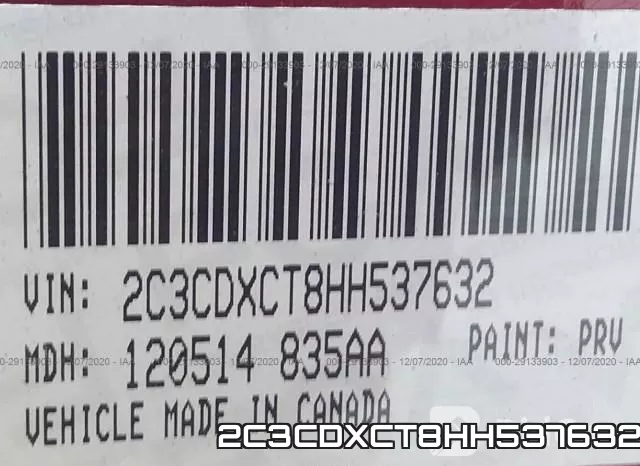 2C3CDXCT8HH537632 фото 10