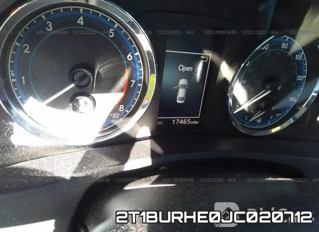 2T1BURHE0JC020712 фото 8
