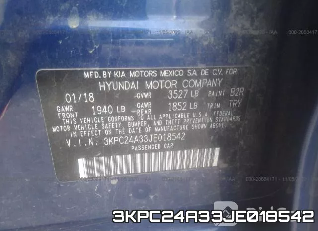 3KPC24A33JE018542 фото 10