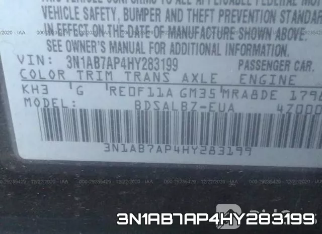 3N1AB7AP4HY283199 фото 10