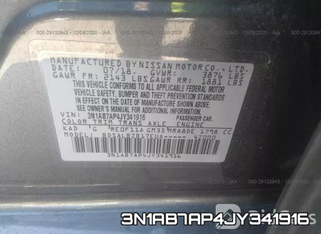 3N1AB7AP4JY341916 фото 10