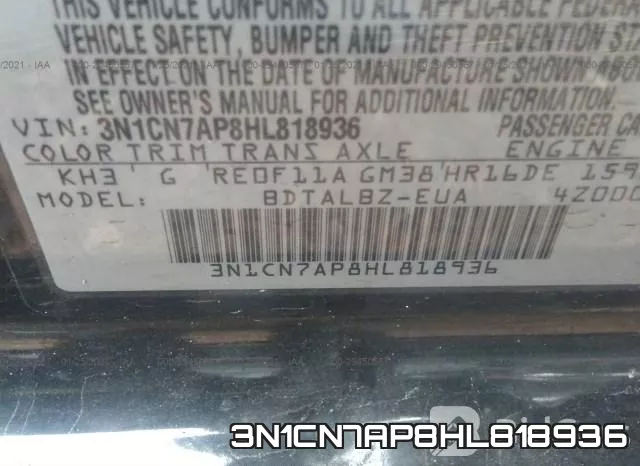 3N1CN7AP8HL818936 фото 10