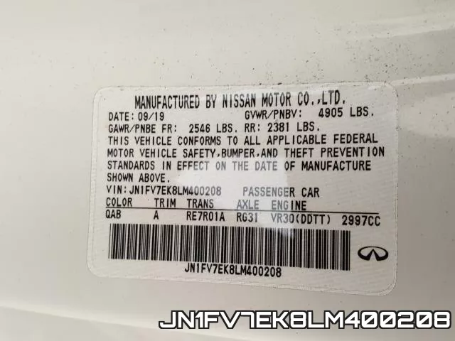 JN1FV7EK8LM400208 фото 2