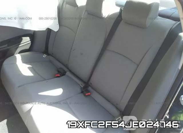 19XFC2F54JE024746 фото 9