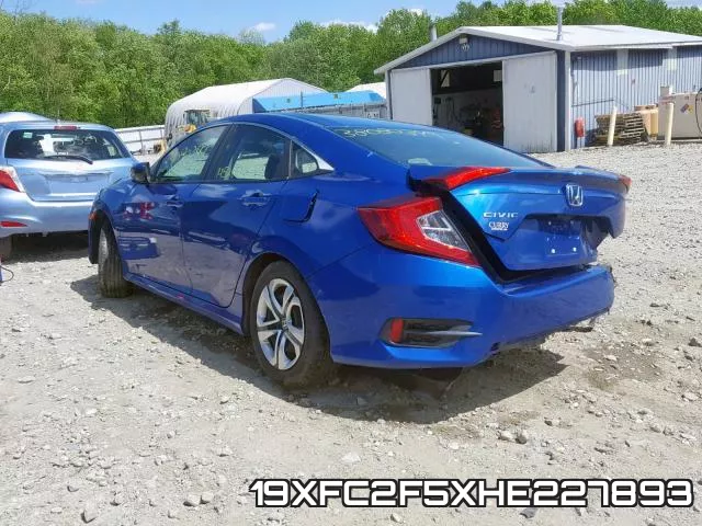 19XFC2F5XHE227893 фото 4